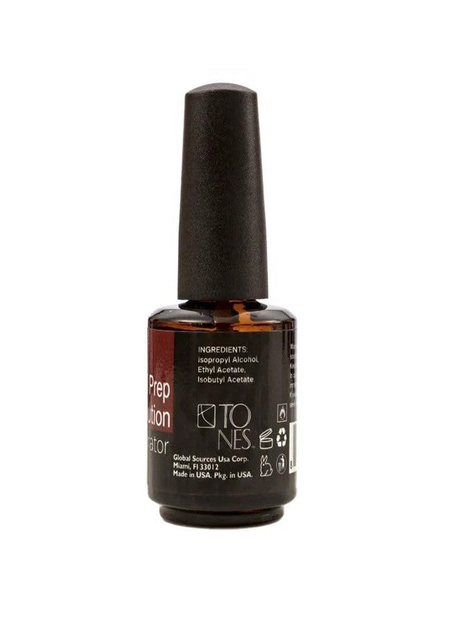 Tones Nail Prep Dehydrator - Maximum Adhesion & pH Balancer to Prevent Lifting for Acrylic, Gel & Dip Powder - Made in USA (0.5 fl Oz / 15 mL) - Image 2